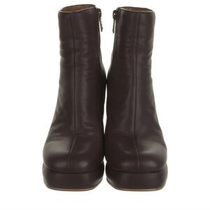 See By Chloe Dark Brown Merlot Leather Booties 6